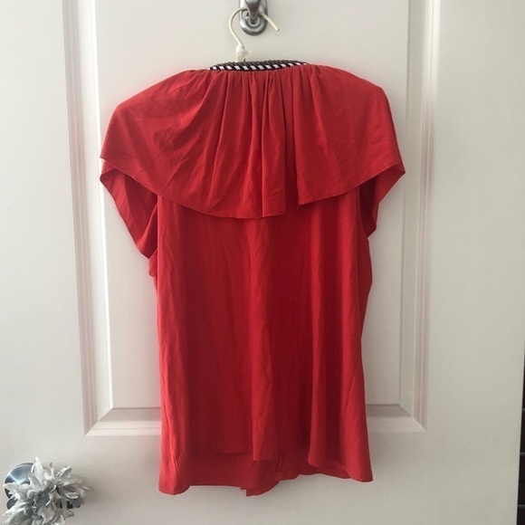 Orange T- Bags Los Angeles Size M Top - Picture 5 of 14